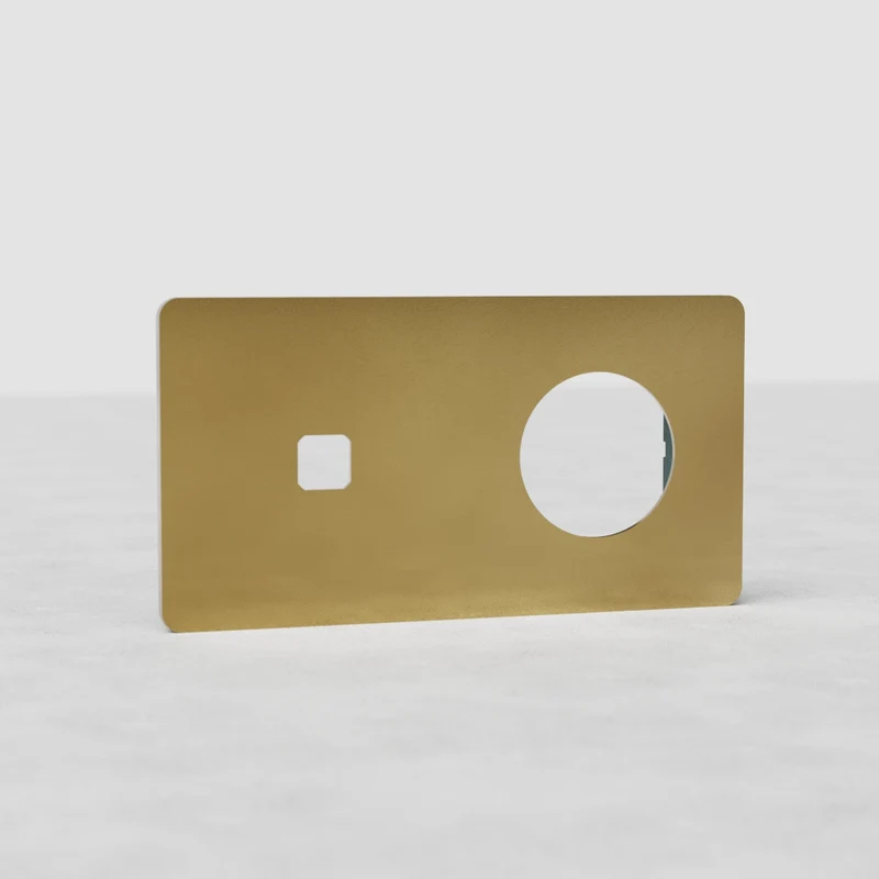 Grove Double Switch & Socket Plate - Antique Brass