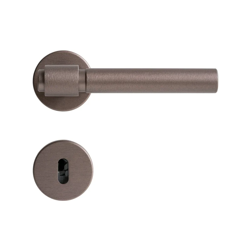 Helix Plain | Dörrhandtag i Dark Bronze
