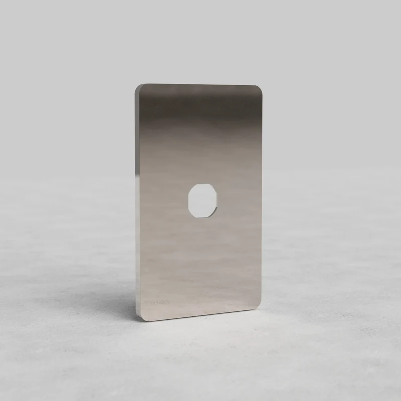 Grove 1G Switch Plate - Polished Nickel