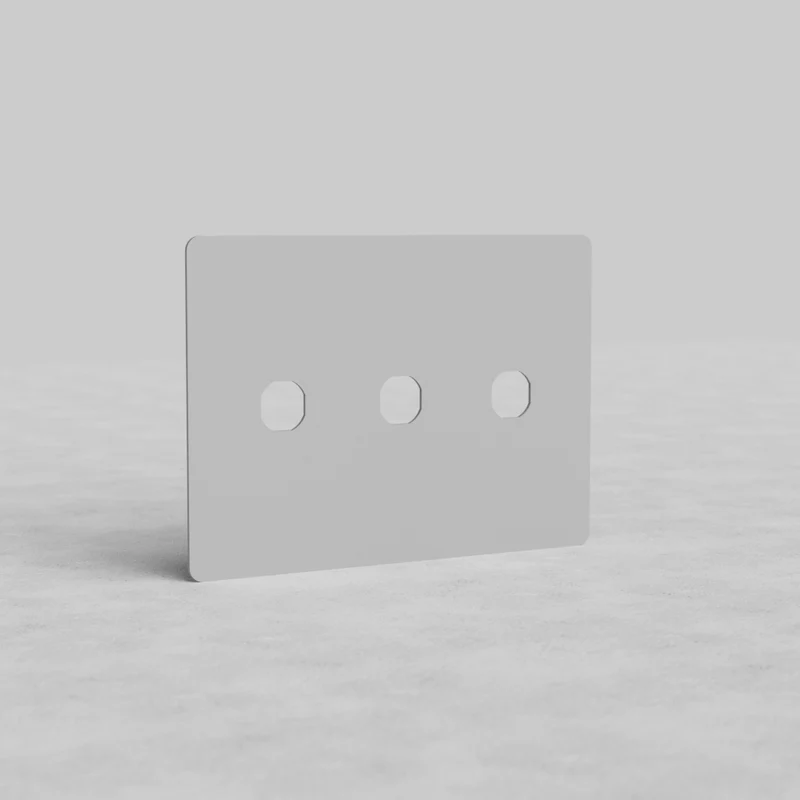 Kew 3G Switch Plate - Paintable