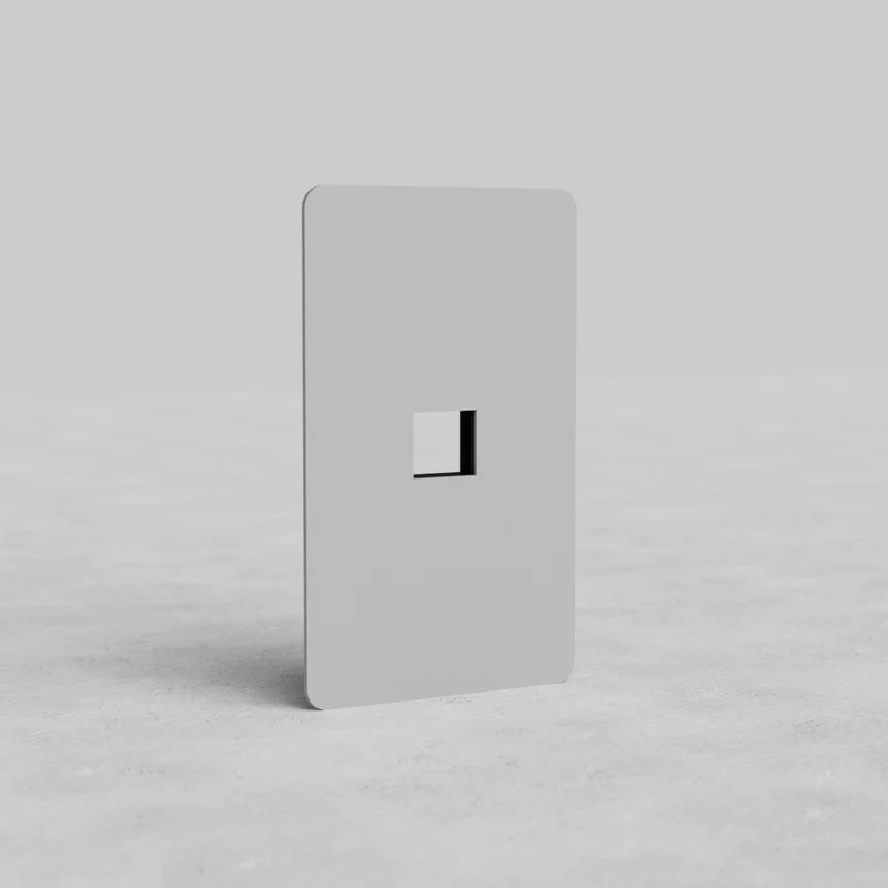 Kew 1G Keystone Plate - Paintable