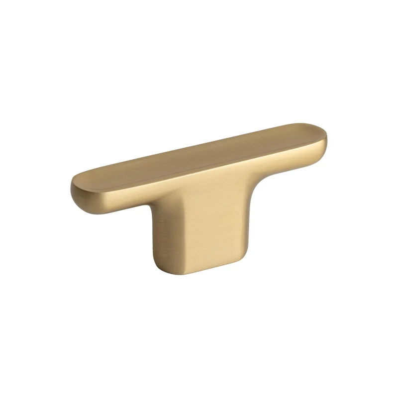 Vibe Soft | T-handtag i Borstad Guldfinish