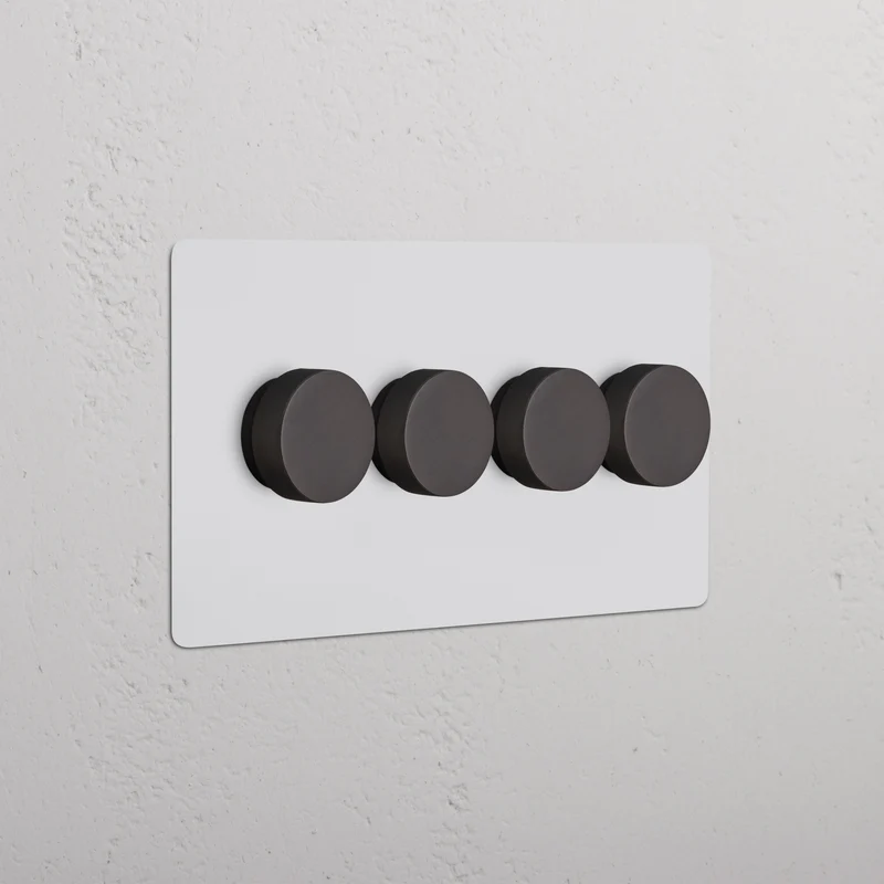 Kew 4G Dimmer Switch - Paintable Bronze
