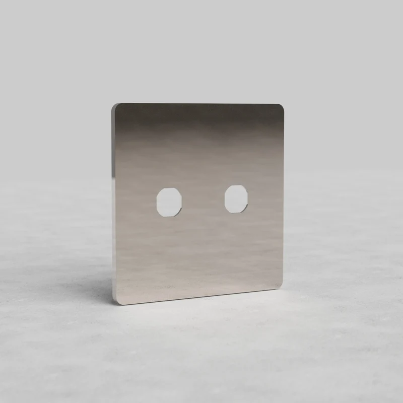 Grove 2G Switch Plate - Polished Nickel