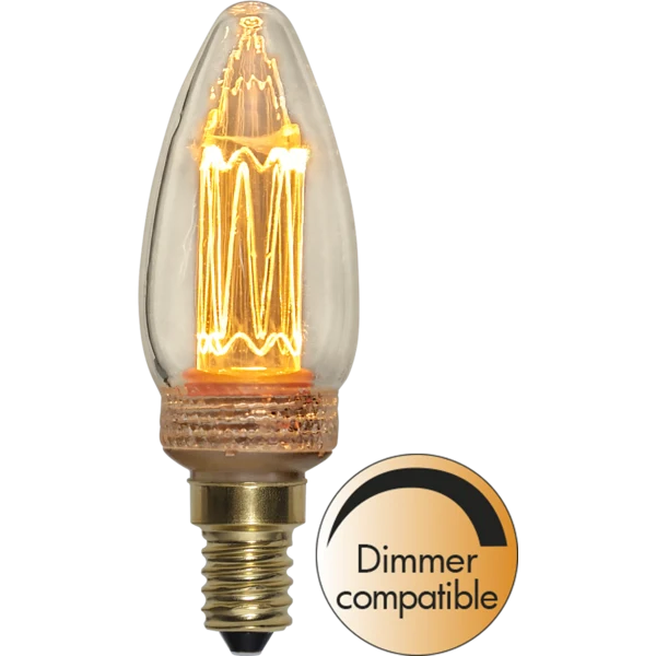 LED-lampa E14 C35 New generation classic