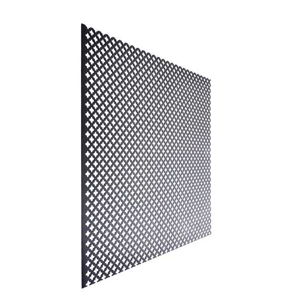 Perforerad plåt, 500x500 mm