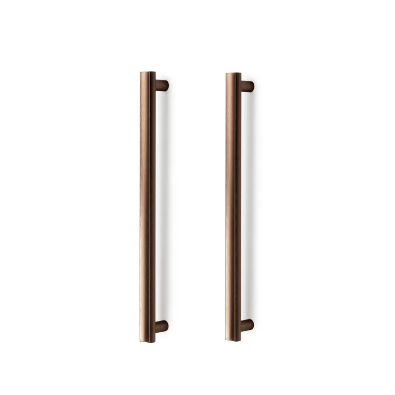 Moon Big | Pull Bar i Bronsfinish - Dubbelsidig montering