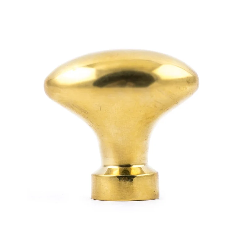 Knopp stor mässing
