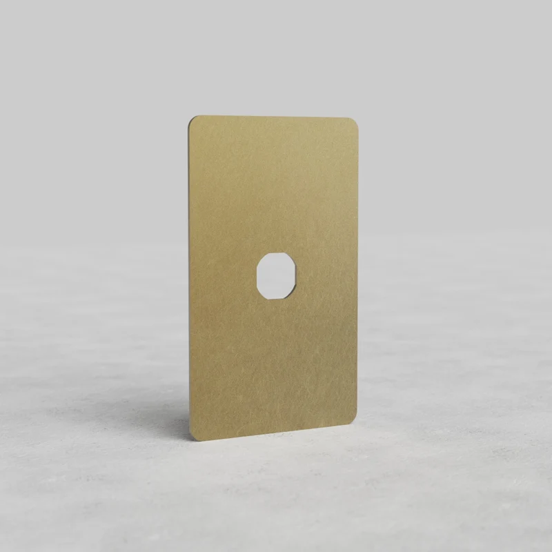 Kew 1G Switch Plate - Antique Brass