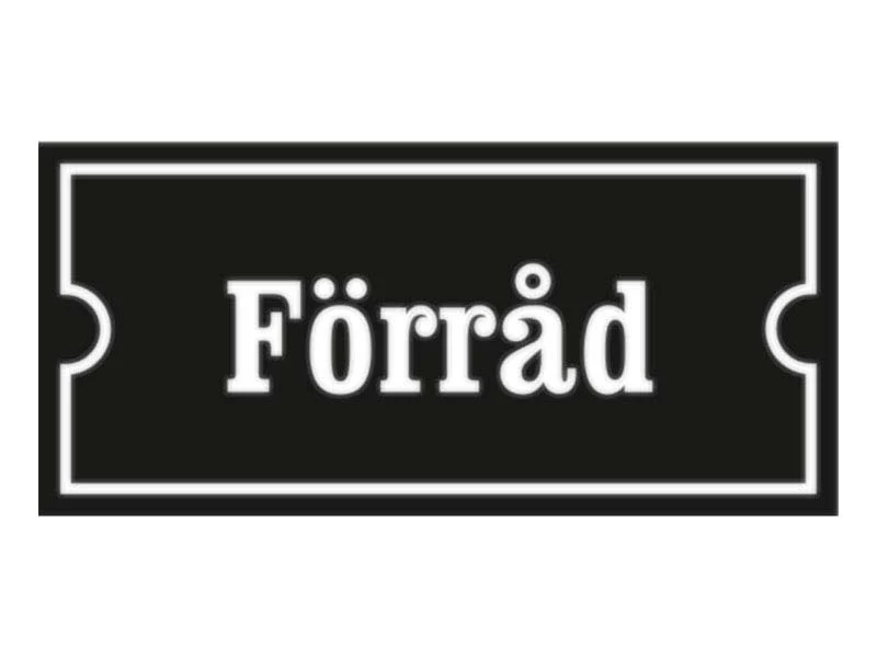 Emaljskyltar Förråd