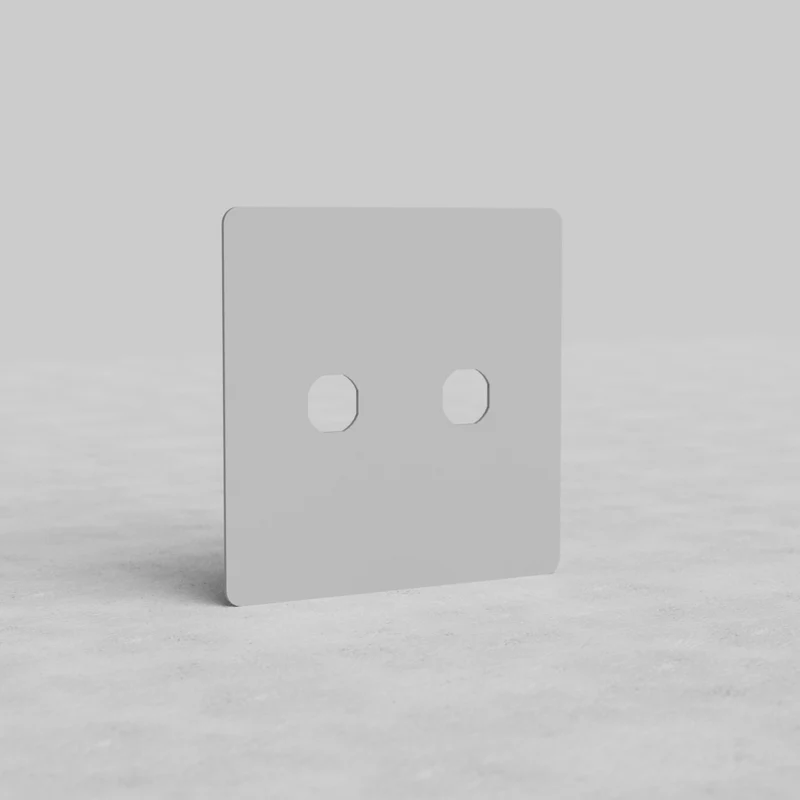 Kew 2G Switch Plate - Paintable