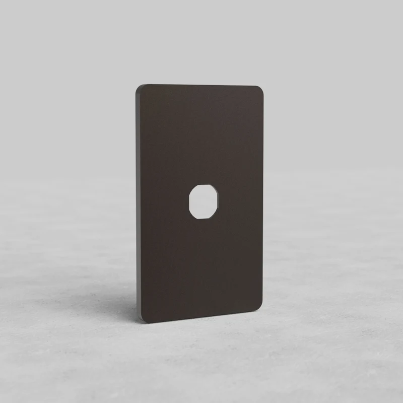 Grove 1G Switch Plate - Bronze