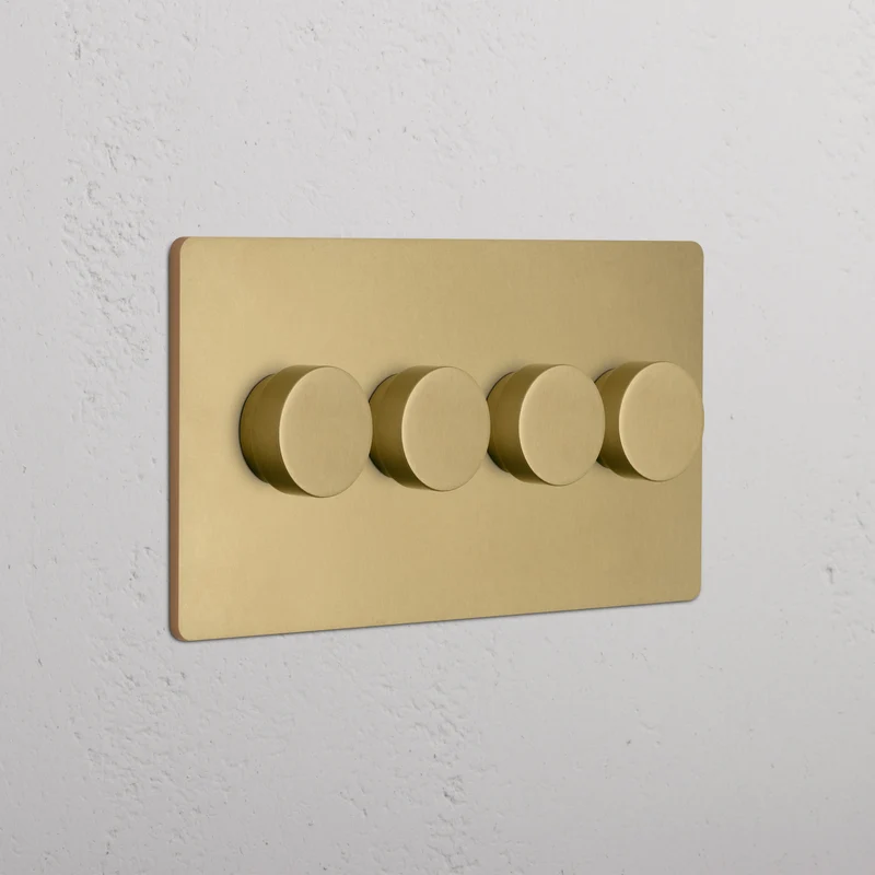 Grove 4G Dimmer Switch - Antique Brass