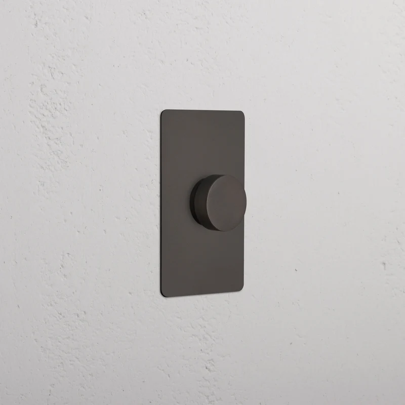Kew 1G Dimmer Switch - Bronze