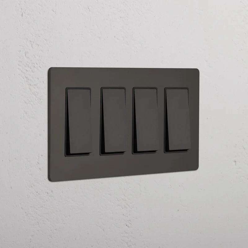 Grove 4G Rocker Switch - Bronze Black