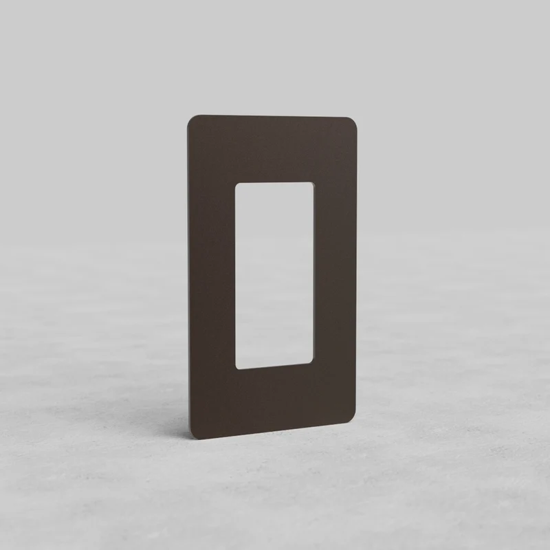 Kew 1G Outlet Plate - Bronze