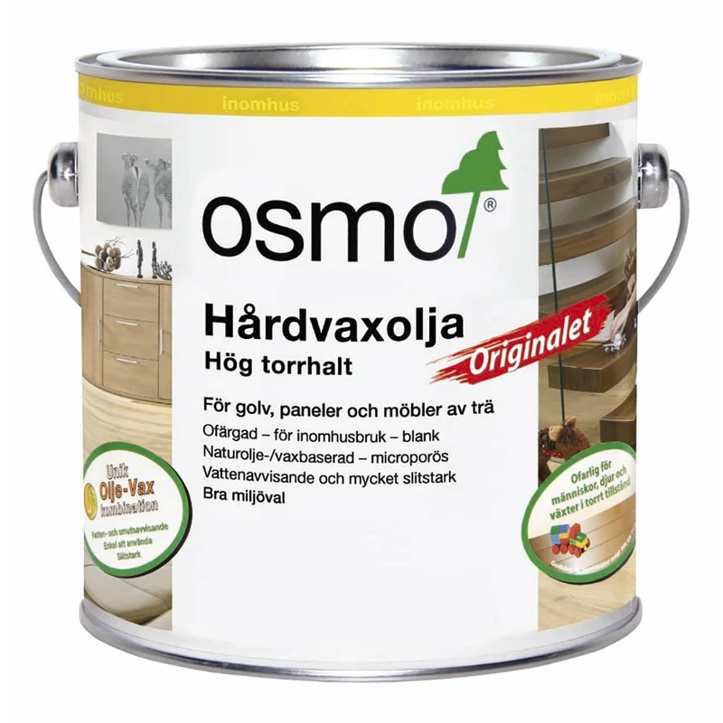 Osmo Hårdvaxolja natur pigmenterad matt 3041