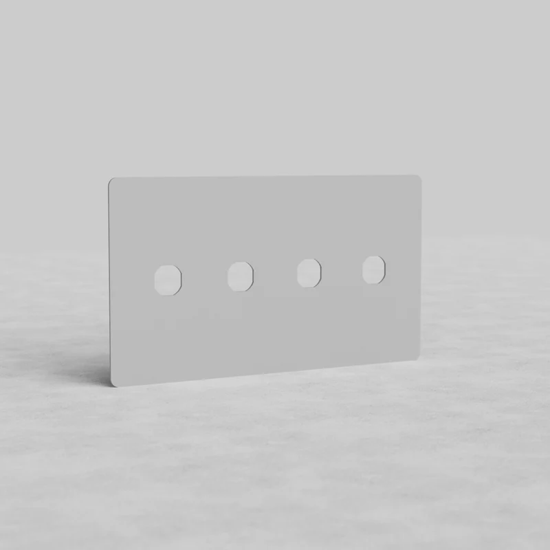 Kew 4G Switch Plate - Paintable