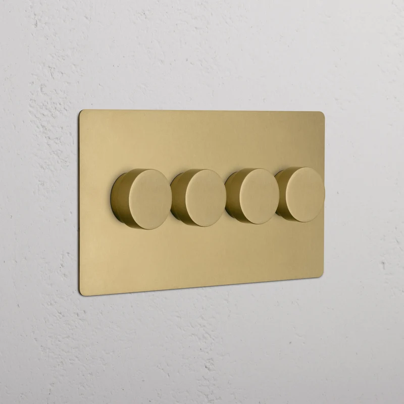 Kew 4G Dimmer Switch - Antique Brass