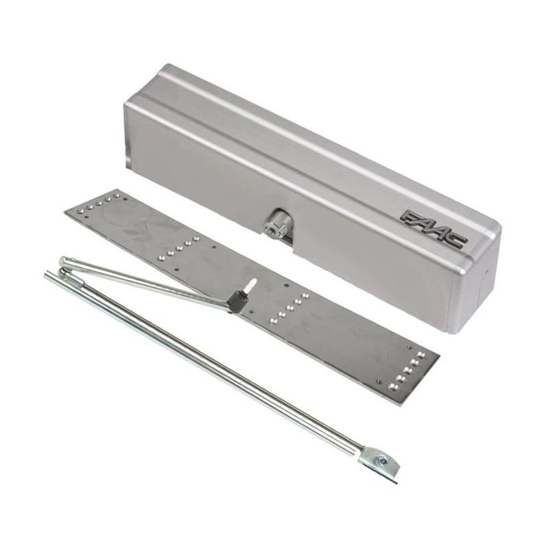 Dörrautomatik 950N2 tryck std silver kpl