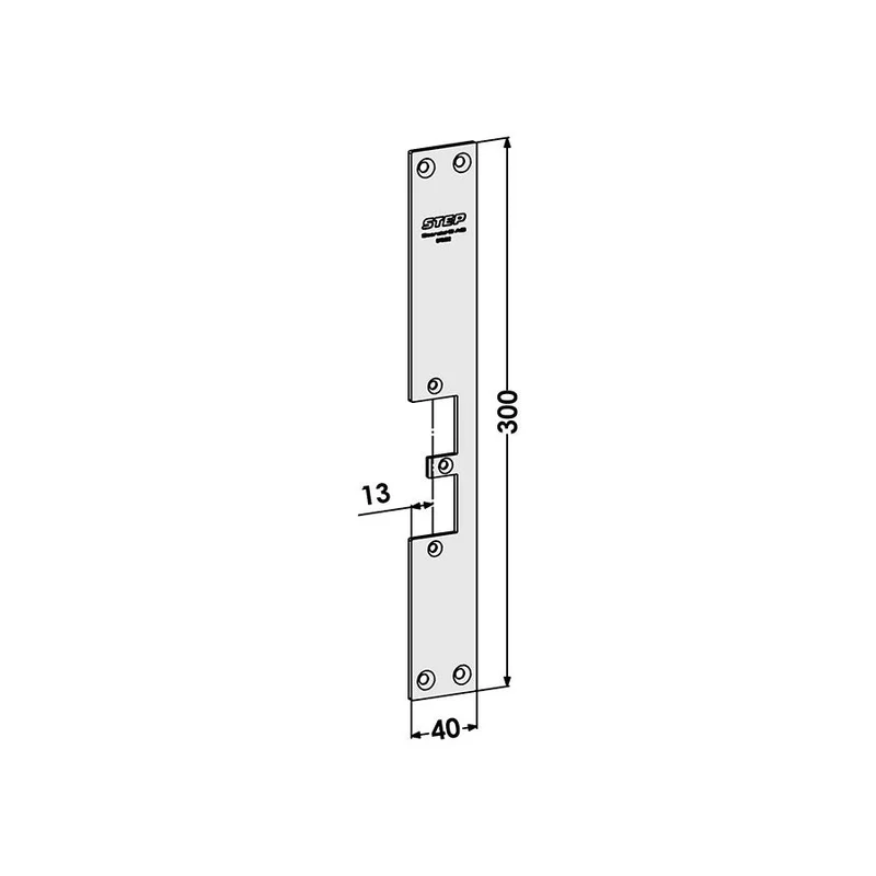 Monteringsstolpe ST9522 plan