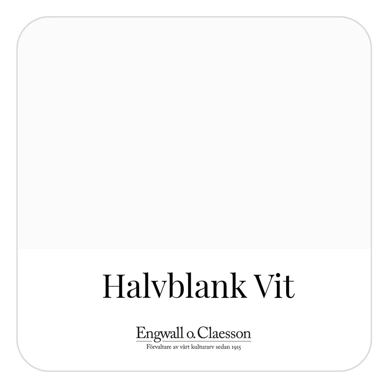 Utvändig Linoljefärg Vit