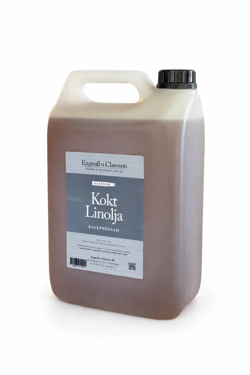Kokt linolja 5 liter