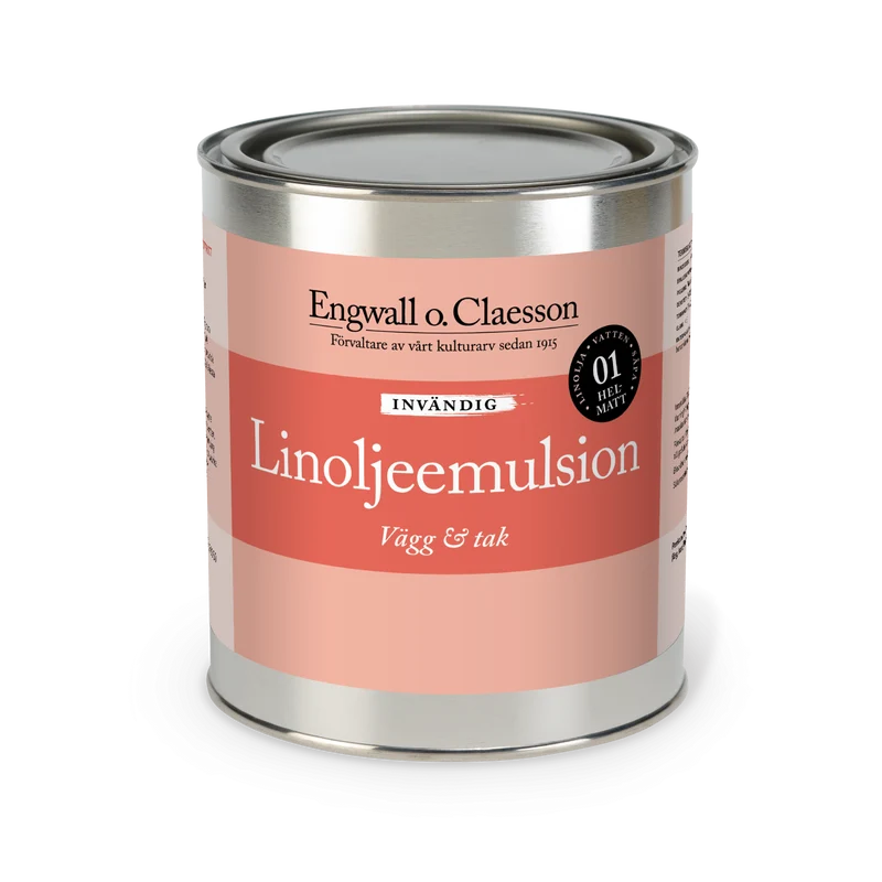 Emulsionsfärg vit 1 liter