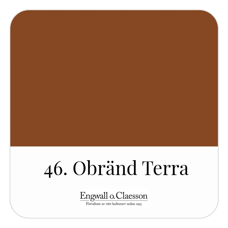 Utvändig Linoljefärg Obränd Terra 46 1 L