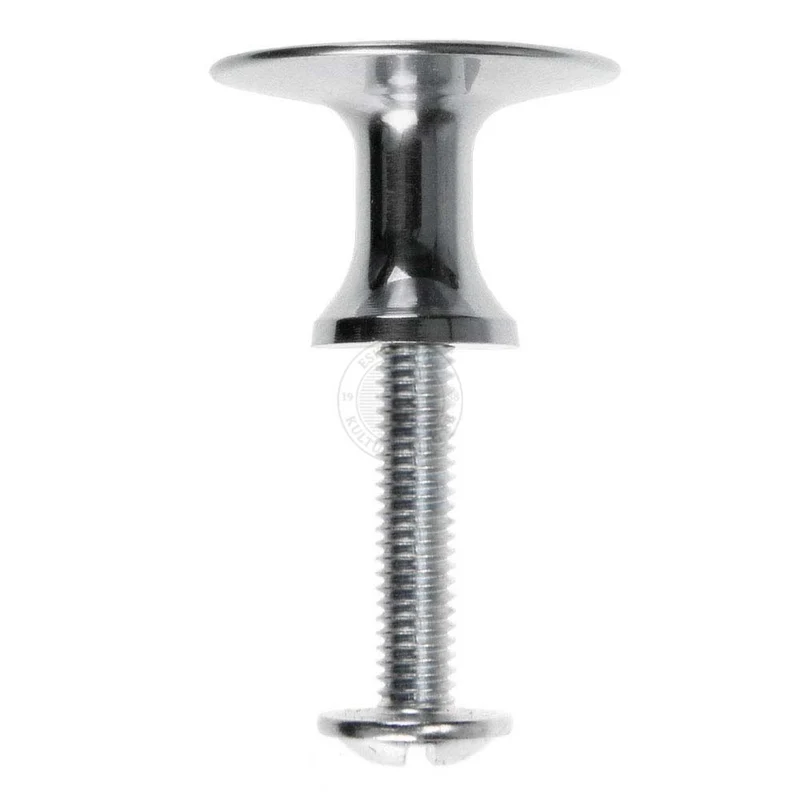 Lådknopp 5118 Förnicklad 22mm