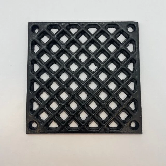 Gjutjärnsgaller 12X12cm