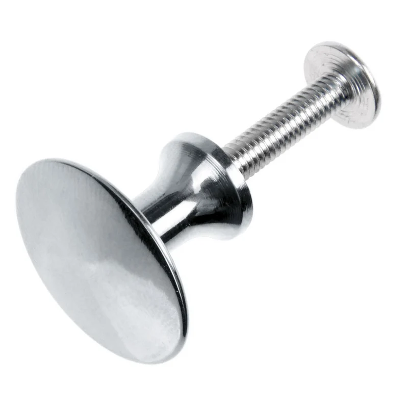 Lådknopp 5118 förnicklad 22 mm