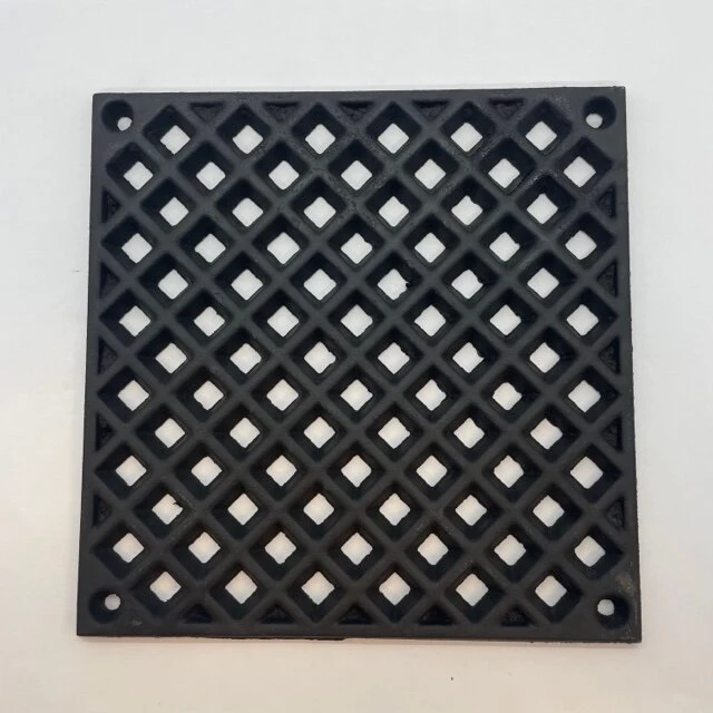 Gjutjärnsgaller 14,5X14,5cm