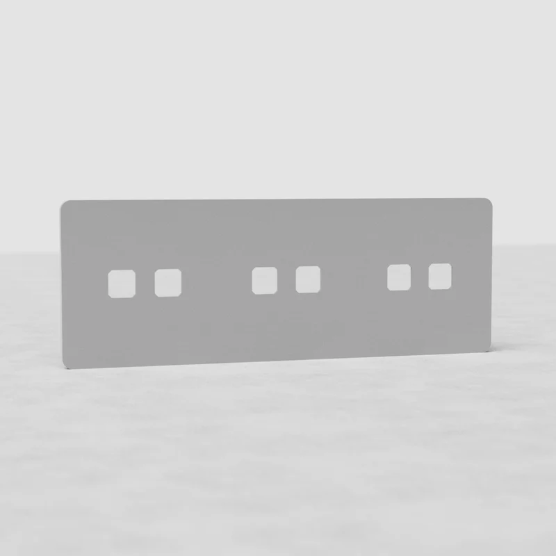 Grove Triple 6x Switch Plate – Paintable