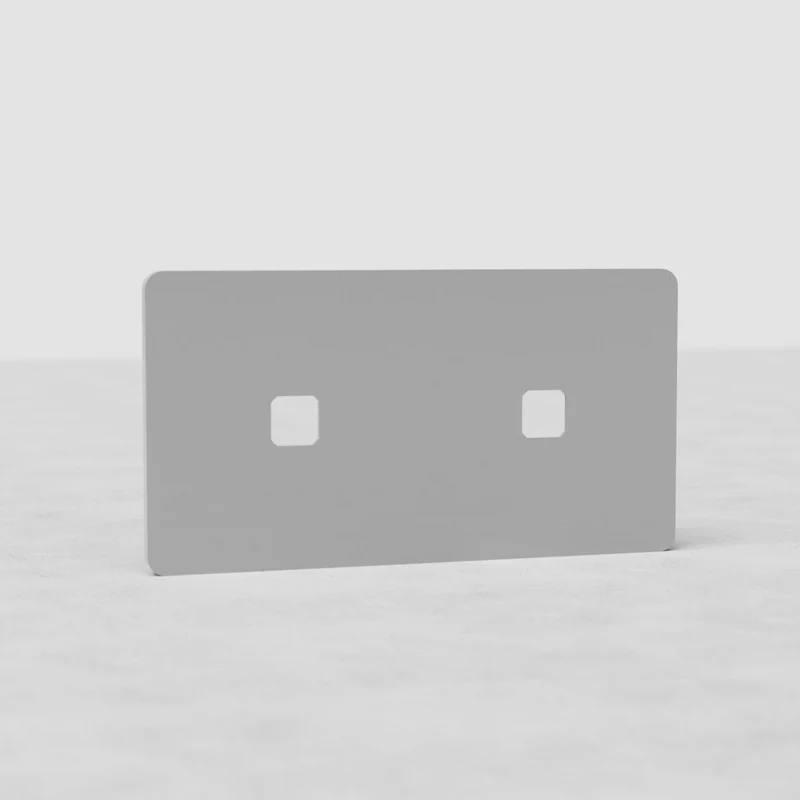 Grove Double 2x Switch Plate – Paintable