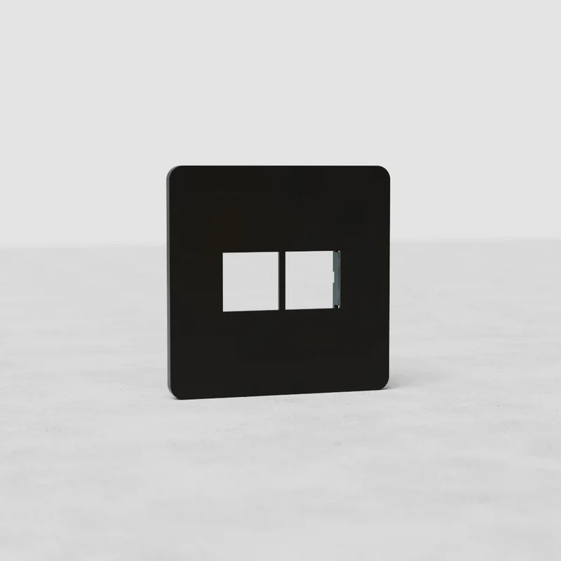 Grove Single 2x Keystone Module Plate - Bronze