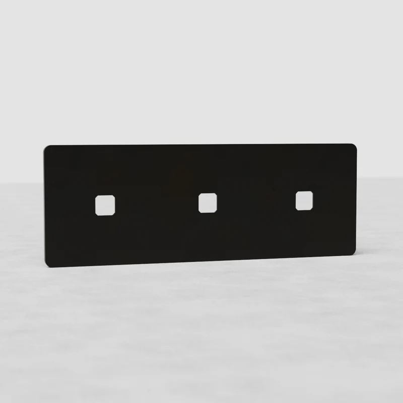 Grove Triple 3x Switch Plate - Bronze