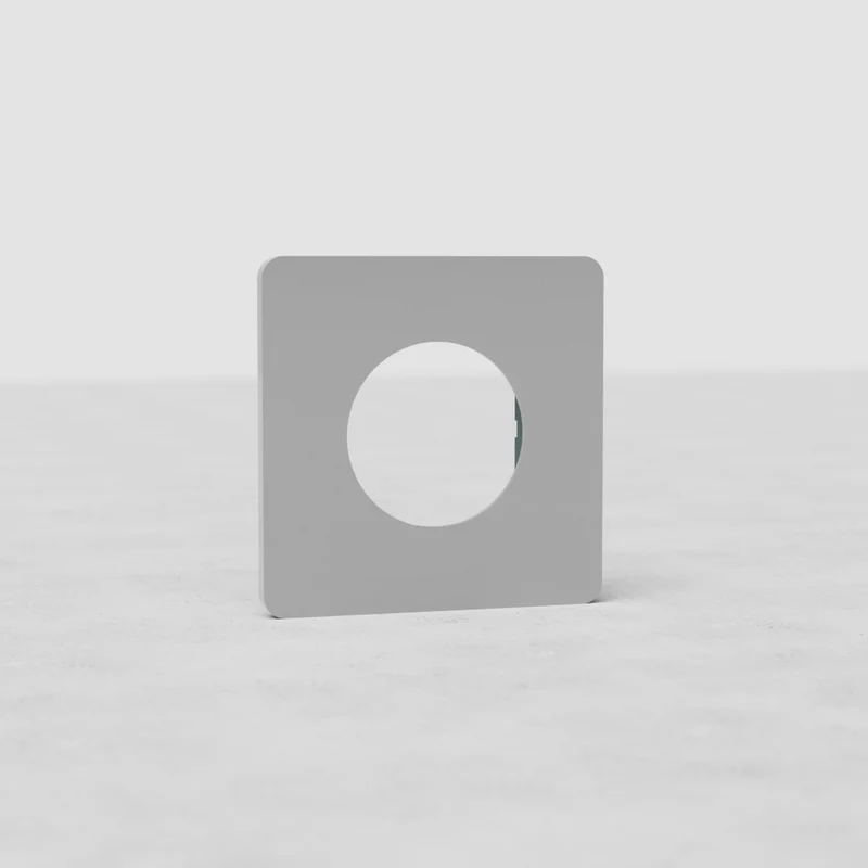 Grove Single Socket Plate – Paintable