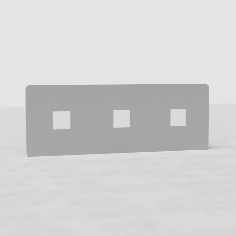 Grove Triple 3x Keystone Module Plate – Paintable