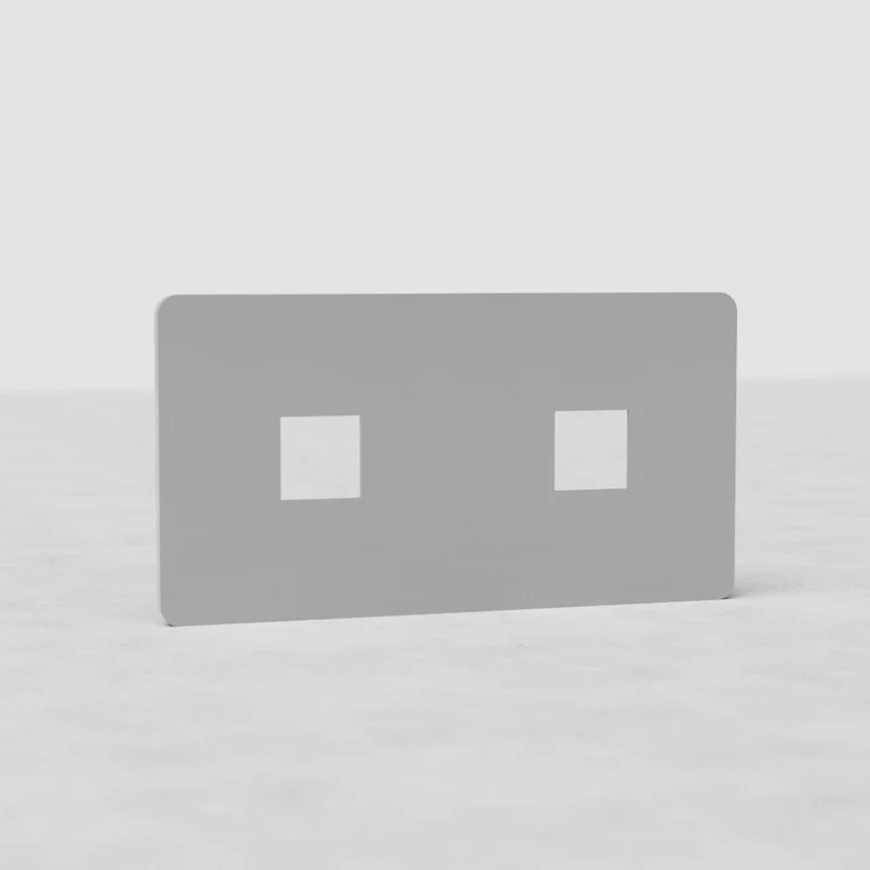 Grove Double 2x Keystone Module Plate – Paintable