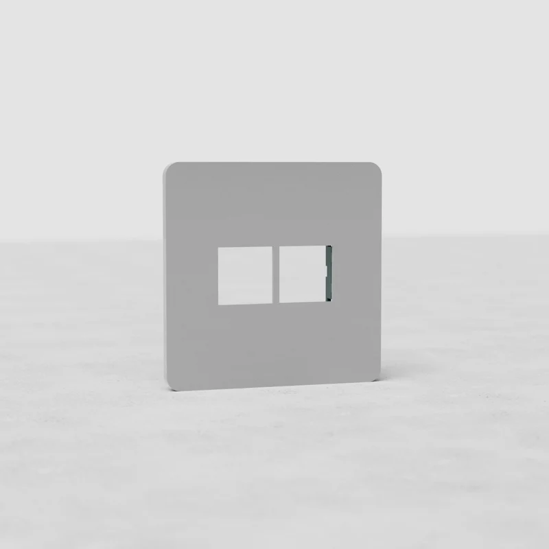 Grove Single 2x Keystone Module Plate – Paintable