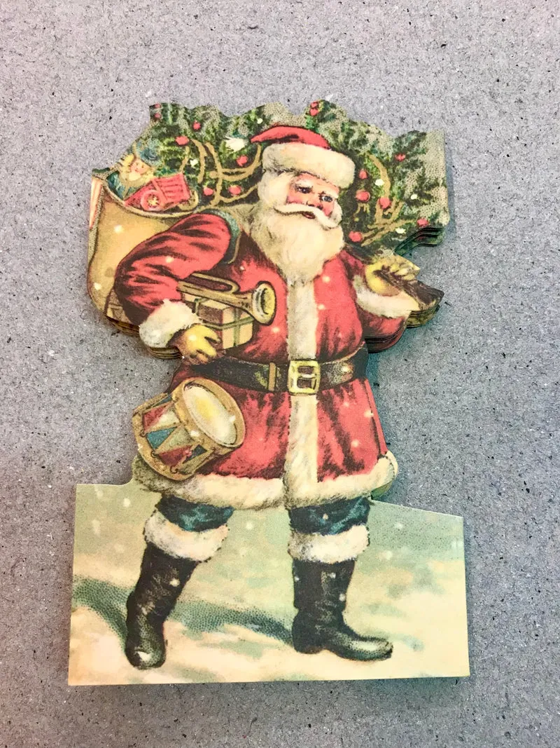Pappersrad Med Julmotiv