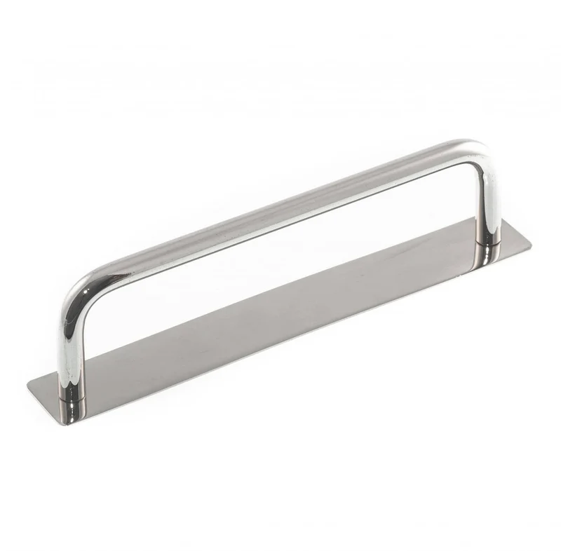 Royal Back | Handtag med bakplatta i Blank Nickel