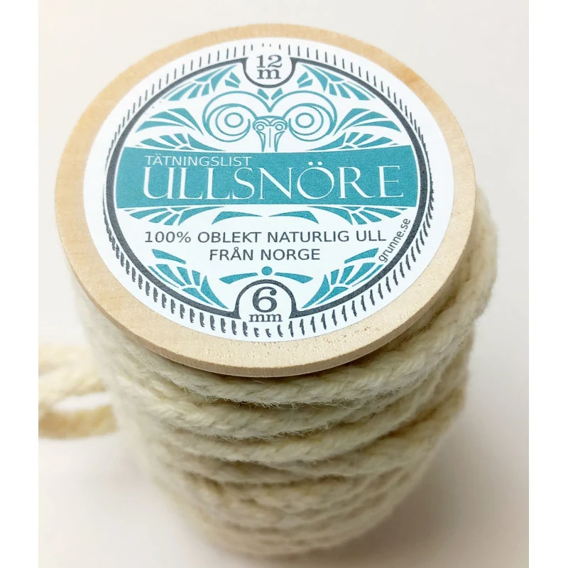 Ullsnöre 6 mm