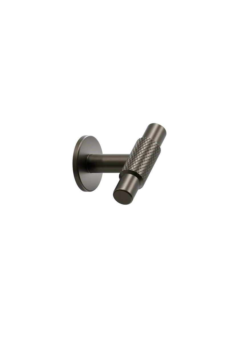 Manor T-Bar | T-Handtag i Matt Brons - med bakplatta