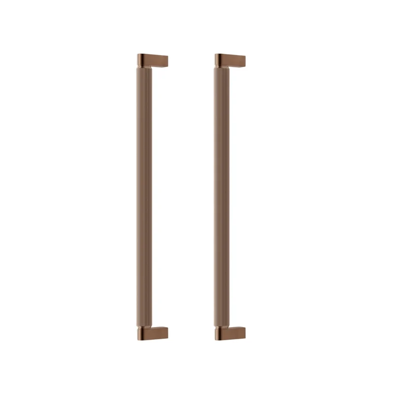 Brooklyn Big | Pull Bar i Borstad Bronsfinish - Dubbelsidig montering