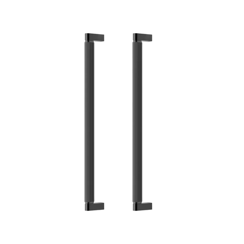 Brooklyn Big | Pull Bar i Borstad Titanium - Dubbelsidig montering