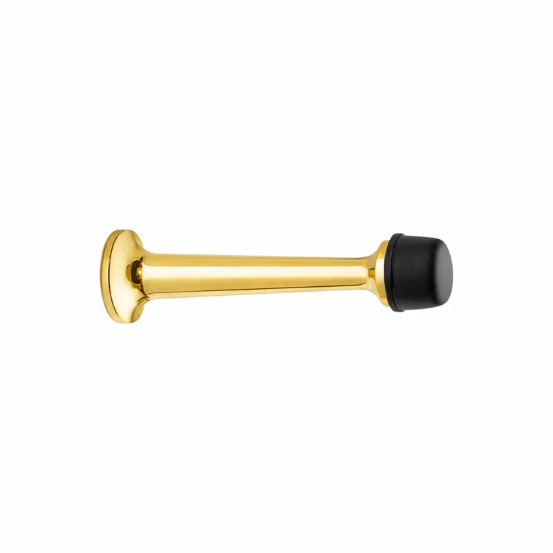 Model 1147 | Dörrstopp i Blank Mässing med Lack m. Svart top