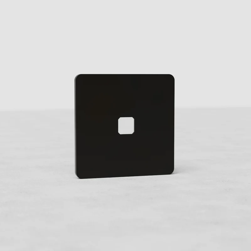 Grove Single Switch Plate - Bronze