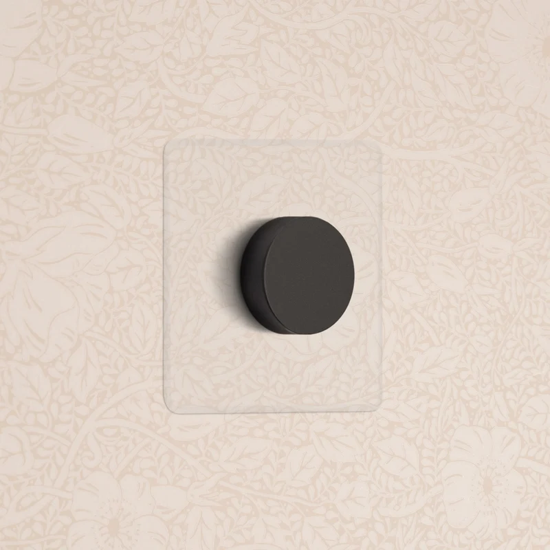 Kew Single Multiway Dimmer Switch - Clear Bronze